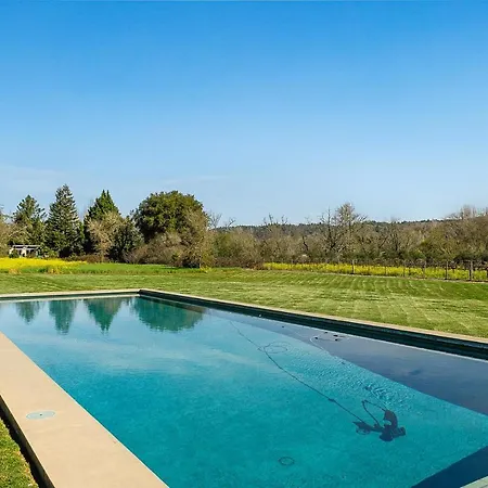 Tzabaco, 3Bd 2Ba, Healdsburg, Pool Spa, Garden, Fire Pit Home-3